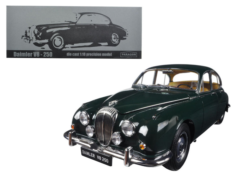 1967 Daimler V8-250 British Racing Green Left Hand Drive 1/18 Diecast